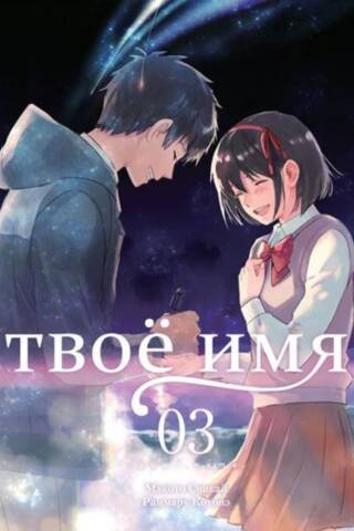 Твое имя. Том 3. Манга