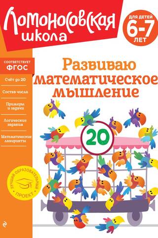 Развиваю математическое мышление: для детей 6-7 лет