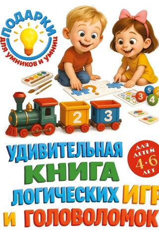 A wonderful book of logic games and puzzles for children aged 4-6