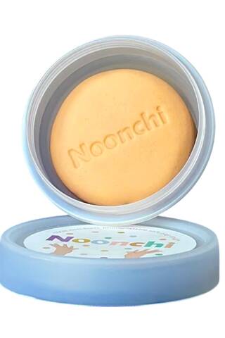Экологически чистый пластилин Noonchi. Cantaloupe soft neon peach
