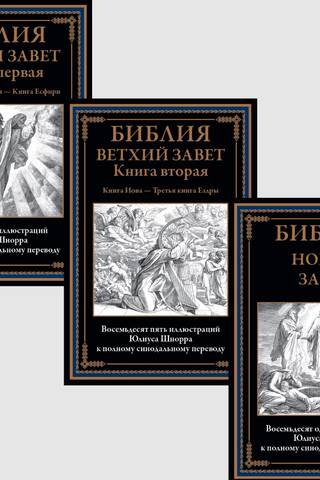 Библия. Ветхий завет. Новый завет. В 3 томах