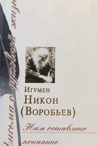 Нам оставлено покаяние. Письма о духовной жизни