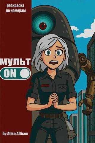 МультON. Том 1. Раскраска по номерам