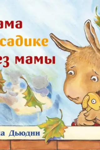 A llama in kindergarten without its mother
