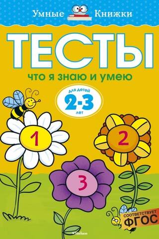 Тесты. Что я знаю и умею. 2-3 года