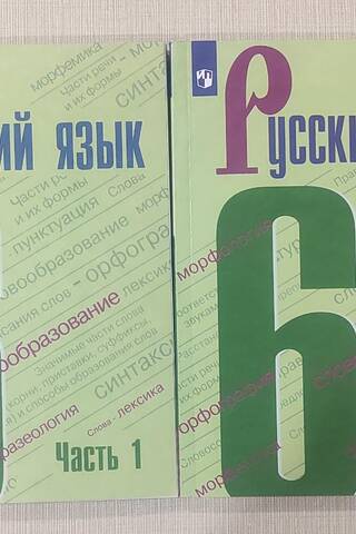 Русский язык. 6 класс. Учебник. В 2 частях