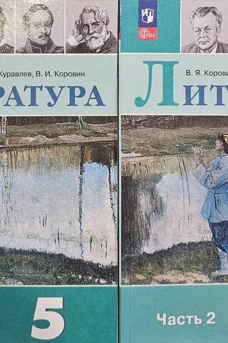 Литература. 5 класс. Учебник. В 2 частях