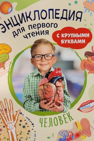 Человек. Энциклопедия для первого чтения с крупными буквами