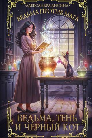 Ведьма, тень и черный кот