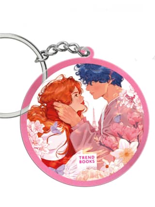 Keychain "Cupid and Psyche" based on the novel by Dana Delon