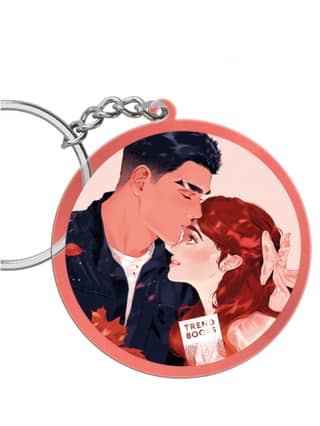 Keychain "Lady and the Tramp" based on the novel by Ksyusha Levina