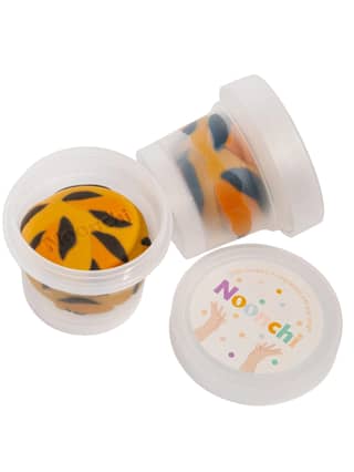 Eco-friendly Noonchi play dough. Meow brown