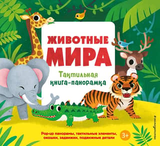 Animals of the World. A Tactile Panorama Book