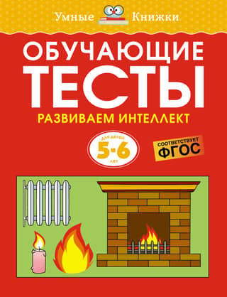 Обучающие тесты. Развиваем интеллект. 5-6 лет