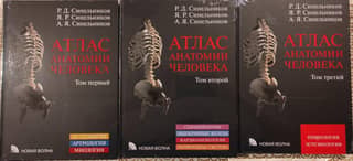 Атлас анатомии человека. В 3 томах