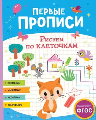 First copybooks. Drawing by cells
