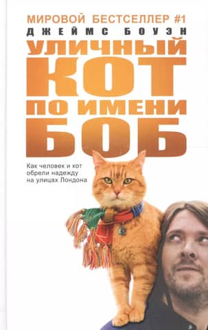 Уличный кот по имени Боб. Как человек и кот обрели надежду на улицах Лондона