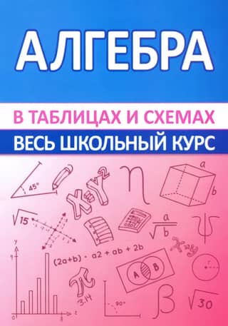 Algebra. The entire school curriculum in tables