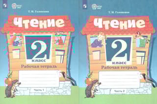 Чтение. 2 класс. Рабочая тетрадь. В 2 частях