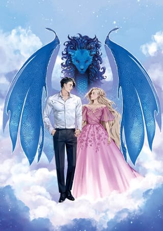 Открытка по подарочному изданию романа Анны Джейн «Наследница Черного дракона»