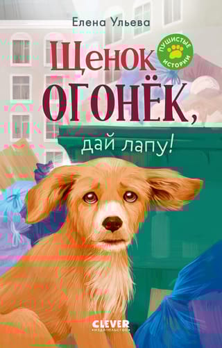 Щенок Огонек, дай лапу!