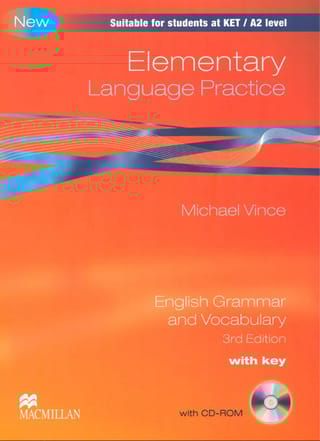 Elementary Language Practice. English Grammar and Vocabulary + CD
