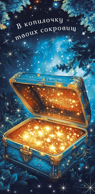 Конверт для денег. В копилочку твоих сокровищ