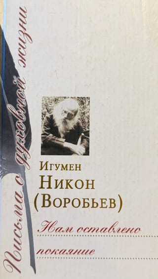 Нам оставлено покаяние. Письма о духовной жизни