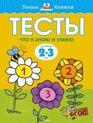 Тесты. Что я знаю и умею. 2-3 года