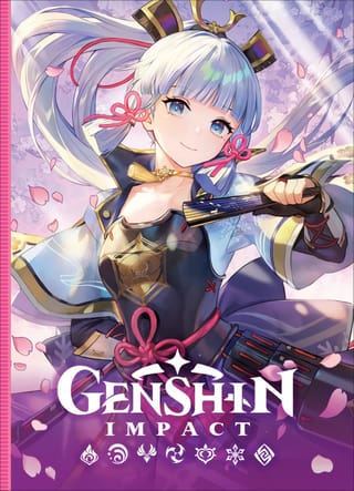 Ежедневник Genshin Impact с наклейками