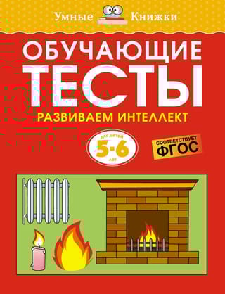 Обучающие тесты. Развиваем интеллект. 5-6 лет