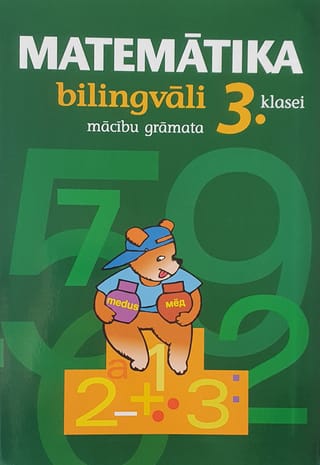 Matemātika bilingvāli 3. klasei. Mācību grāmata