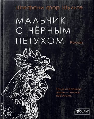 Мальчик с  черным петухом