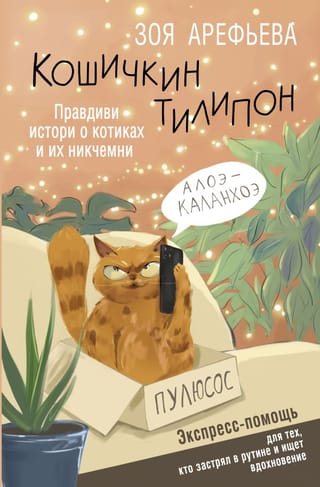 Кошичкин тилипон.  Правдиви истори о котиках и их никчемни. Экспресс-помощь для тех, кто застрял  в рутине и ищет вдохновение