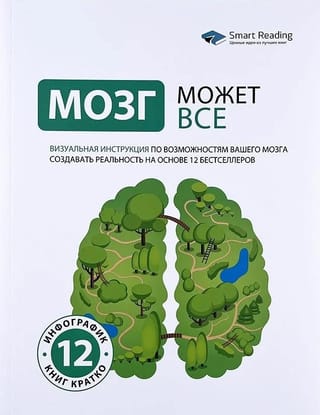 Мозг  может все. Визуальная инструкция по возможностям вашего мозга создавать  реальность на основе 12 бестселлеров