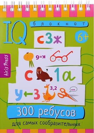 Умный блокнот. 300  ребусов для самых сообразительных
