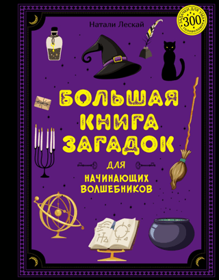 Большая книга загадок для начинающих волшебников