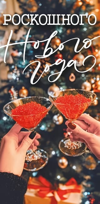 Конверт для денег. Роскошного Нового года