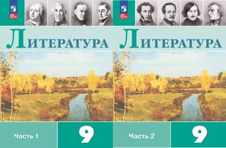 Литература. 9 класс. В 2 частях