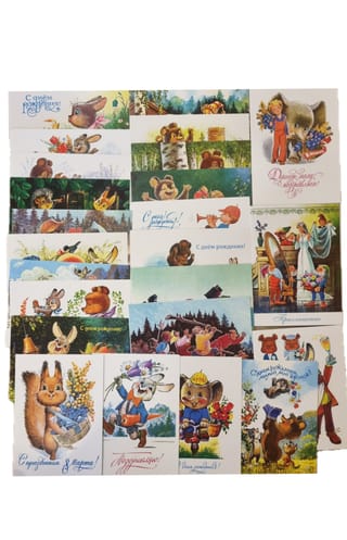 Набор из 24 открыток. Любимые праздники