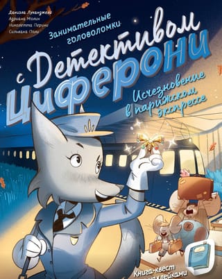 Исчезновение в парижском экспрессе. Книга-квест с наклейками