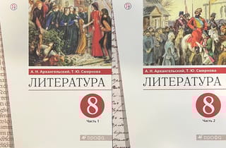 Литература. 8 класс. Учебник. В 2 частях