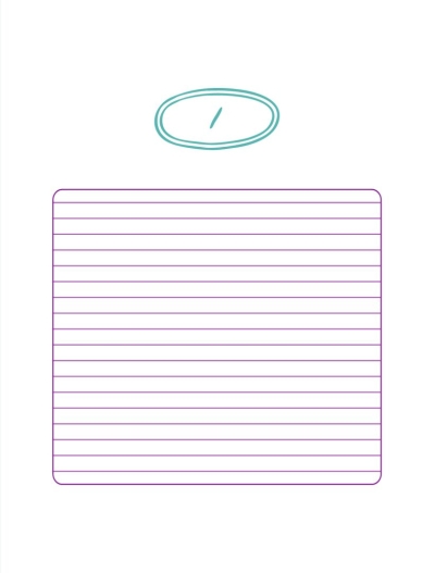 Твой день, твои записи! Блокнот в линейку с корейской практичностью