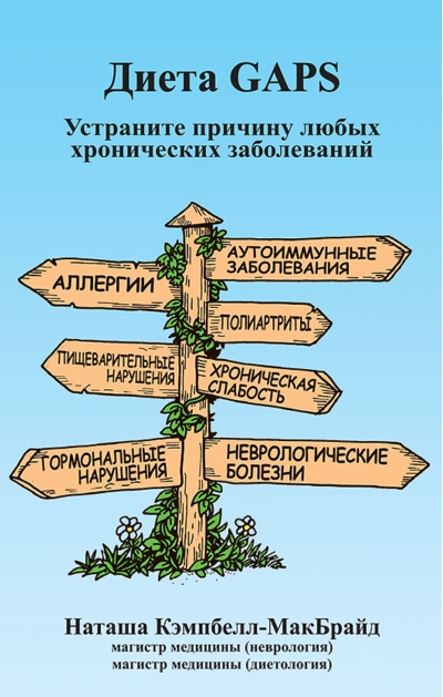 Диета GAPS. Устраните причину любых хронических заболеваний