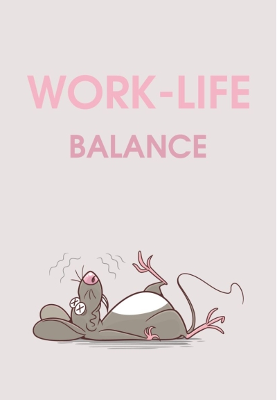 Work-life balance. Ежедневник недатированный